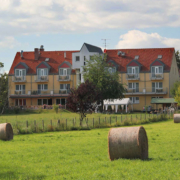 Das Landhotel Löwenbruch - Bild zur Heuernte