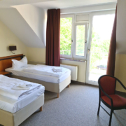 Bild 4-Bett-Apartment (42-52) - Ansicht Schlafen Hofseite